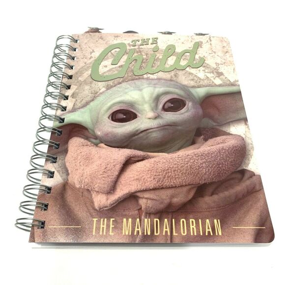 Star Wars The Mandalorian The Child Spiral Journal Notebook 96 Sheets New - Picture 1 of 12